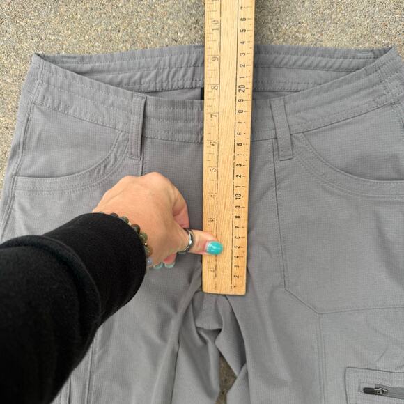 Kuhl Horizn Skinny Trail Hiking Pants Gray Size 2 Short Style 6276 - Picture 8 of 9